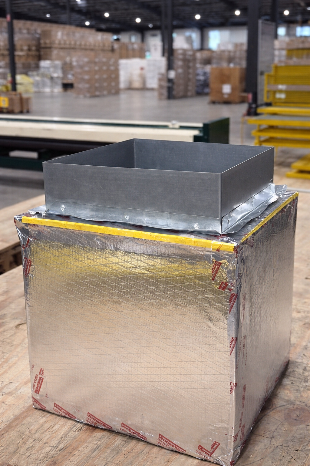 R6 Ductboard Plenum with CRD – 16x12 (Shop-Built | Type 800)