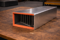 Plenum Box with Turning Vanes