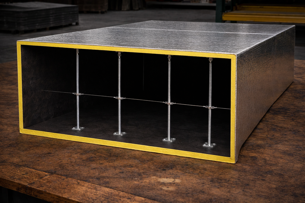 Reinforced Ductboard Section (Code-Compliant Construction)