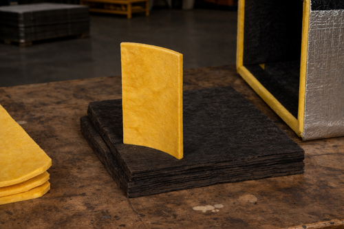 Plenum Box with Turning Vanes